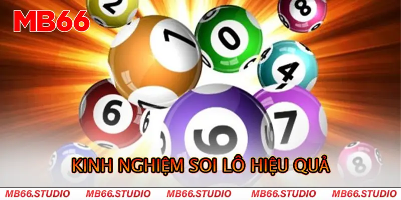 Kinh nghiệm soi lô hiệu quả