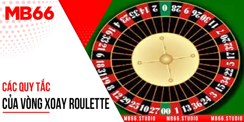 Các quy tắc của vòng xoay roulette