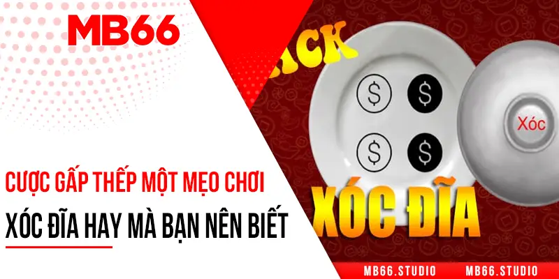 Cược gấp thếp là một mẹo chơi Xóc Đĩa hay mà bạn nên biết