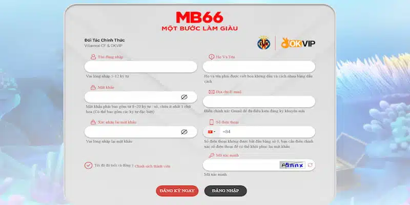 Đăng ký MB66 tham gia sảnh Win Win Lottery