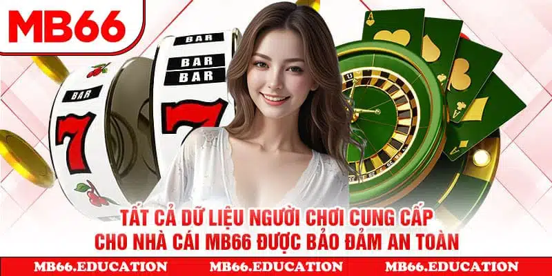 Tất cả dữ liệu người chơi cung cấp cho nhà cái MB66 được bảo đảm an toàn